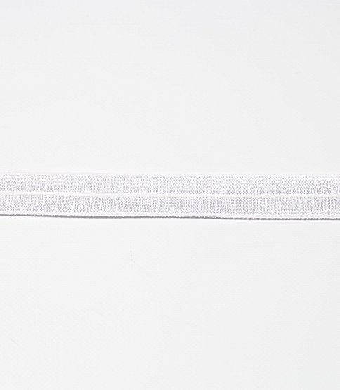 20mm Fold Over Elastic 131 Mtr Roll White - Click Image to Close